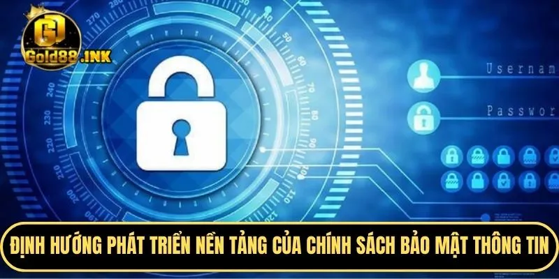 Định hướng phát triển nền tảng của chính sách bảo mật thông tin
